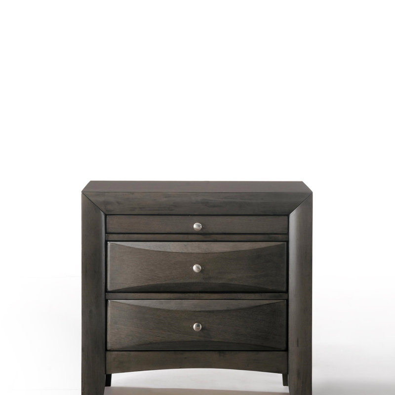 Table de chevet Ireland Oak Grey Finish