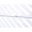 Clôture d'intimité en métal autoportante de 193 cm de haut et 122 cm de large - Panneaux blancs pour terrasse, jardin, balcon et patio
