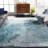 Mclawhorn Abstract Teal Area Rug-198039940