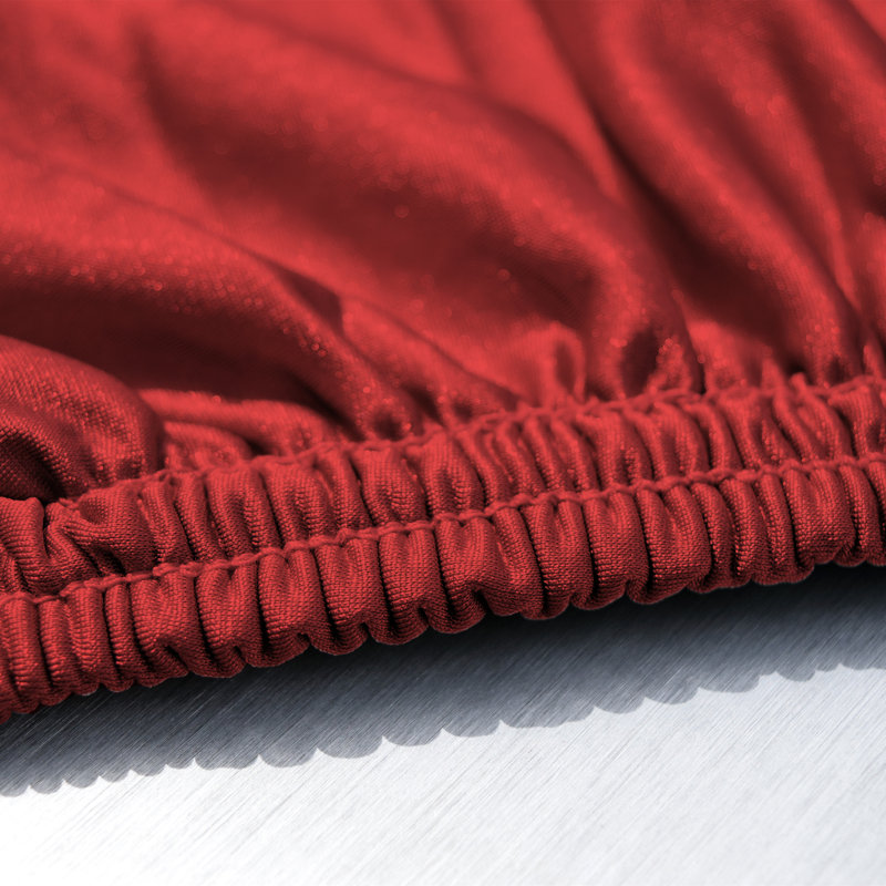 Elastic Motorcycle Cover By Budge Industries, 44" H x 44" W x 86" D, Red
