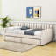 Lit de jour simple avec couchette Quinnesec-212472079