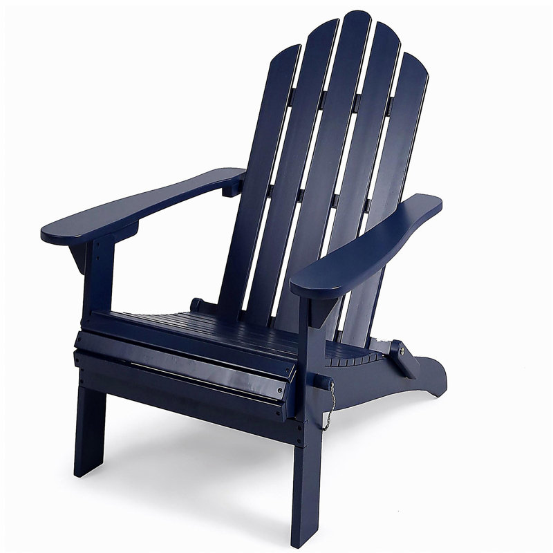 Hollywood Foldable Adirondack Chair, Blue