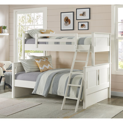 Edick Kids Twin Over Full Bunk Bed with Trundle