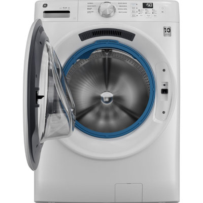 GE 4.6 cu. ft. (IEC) Capacity Style – Front Load Washer with UltraFresh Vent System White - GFW350SSYWW