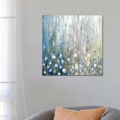 January Branches Flowers by Silvia Vassileva - Gallery-Wrapped Canvas Giclée on Canvas