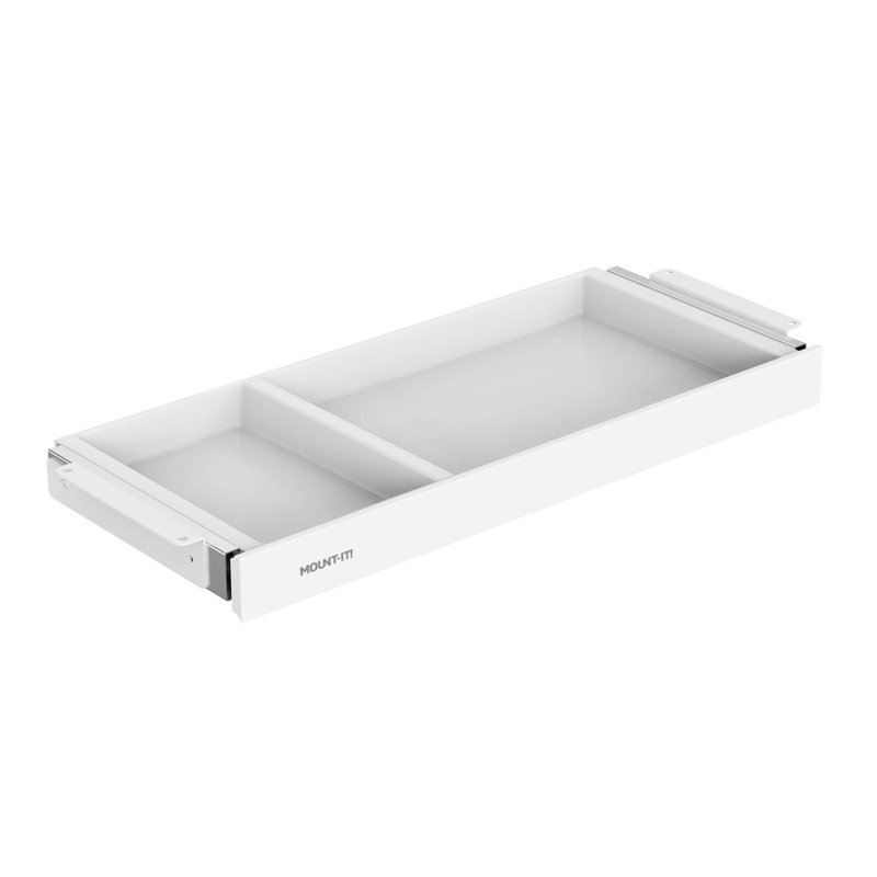 Under Desk Drawer, White