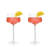 Raye Angled Crystal Amaro Spritz Glasses