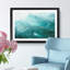 Waves in Italy in Abstract - Picture Frame Graphic Art Print-55761548-55761549