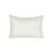 16x24 Knotted Filled Lumbar Pillow White