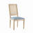 Christopher Knight Home 20" W x 22.5" D x 39.5" H Solid Wood Upholstered Set of 2 Dining Chairs-983646895