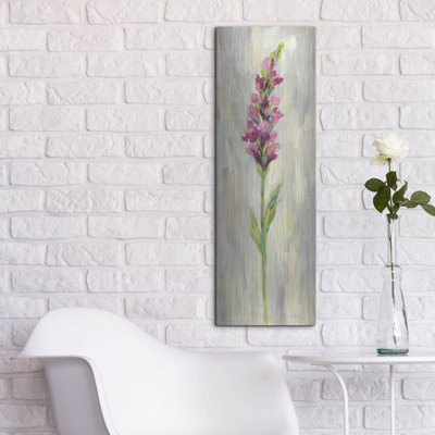 «Single Stem Flower IV» par Silvia Vassileva, art mural en métal
