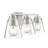 Strayhan 13" 2-Light Vanity - Brushed Nickel-185822349-185822350-185822353
