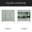Meuble-lavabo 36 po (lavabo non inclus)-107856769