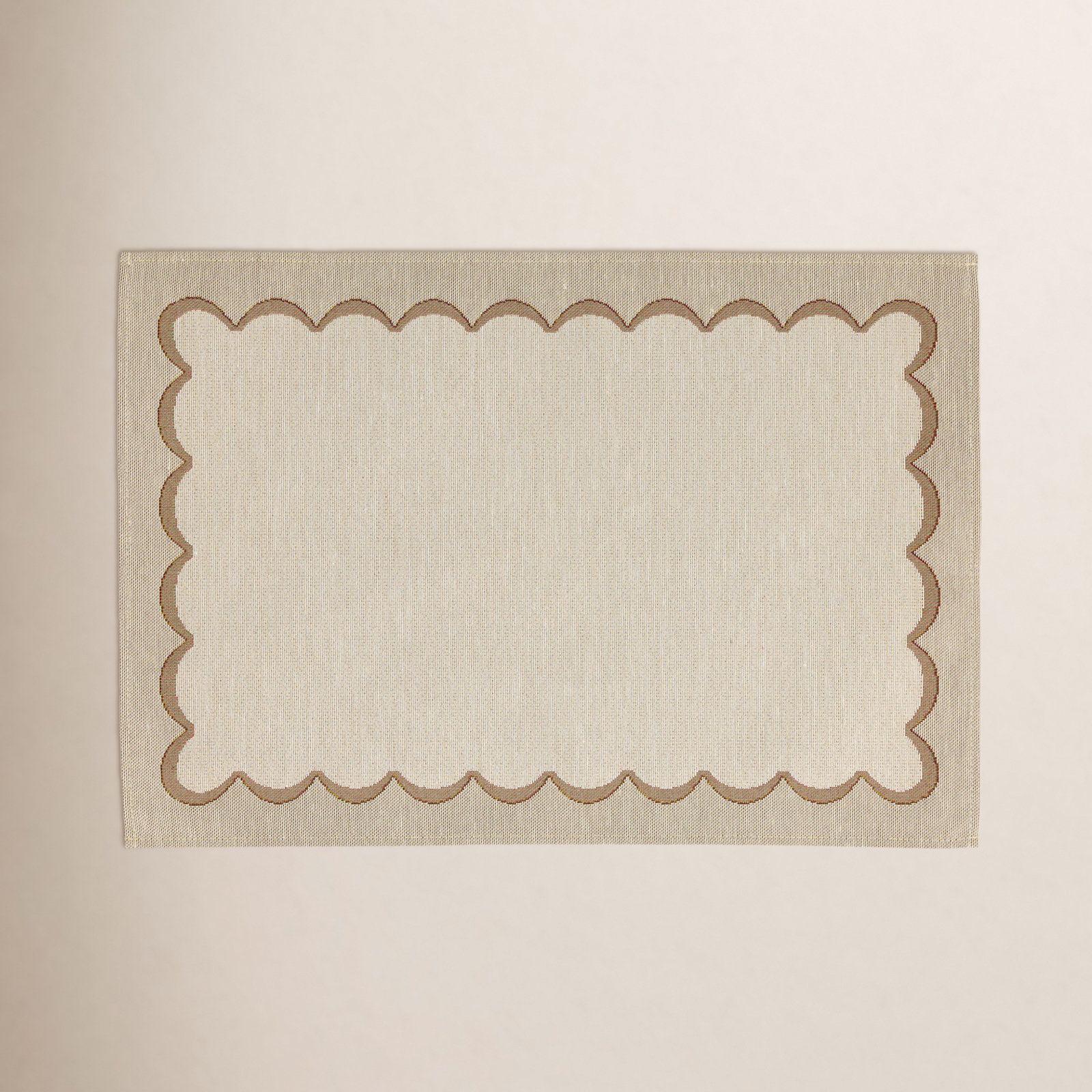 Tavola Cotton Placemat, Beige/Natural