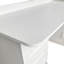 Bureau en L pour chambre à coucher - blanc, 21 pièces, plusieurs moniteurs, rangement pour ordinateur, tablette de bureau à domicile, classeur