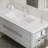 Light luxury gray bathroom cabinet