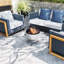 Round Concrete Wood Burning Smokeless