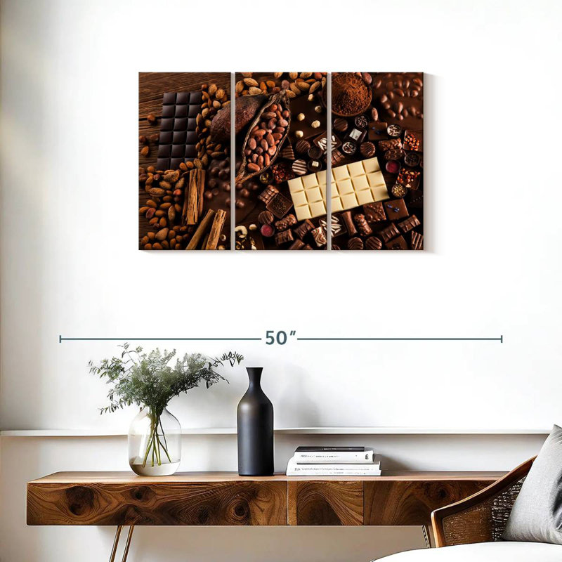 Yarlin Chocolate Bliss, 20" H x 33" W