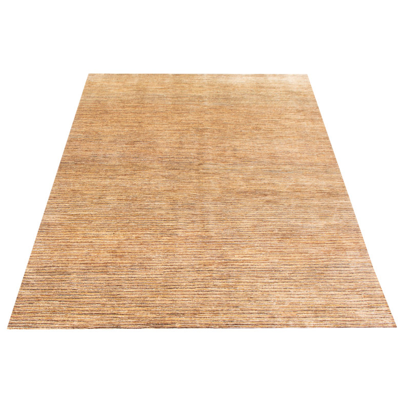 Tapis unique en laine noué à la main 5 pi 6 po x 8 pi 5 po nouvel âge Lennie