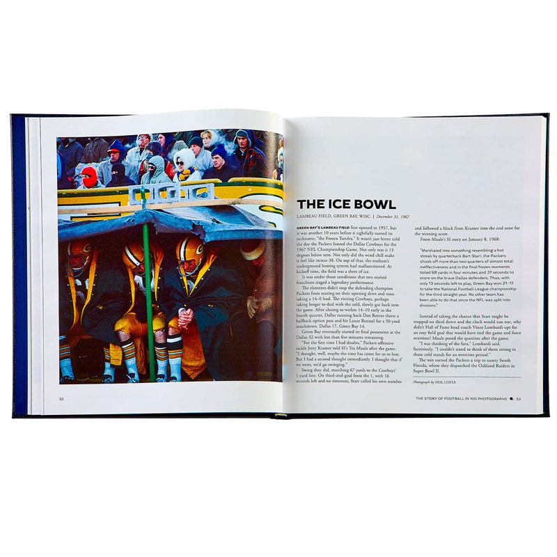 Sports Illustrated The Story Of Football Leather Bound Book