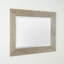 Delicate Basketweave Rectangle Solid Wood Mirror-141021984