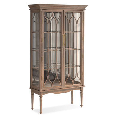 Brownness Solid Wood+Glass Display Cases
