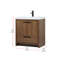 Ensemble de meuble-lavabo simple 30 po Southmead-1955542233