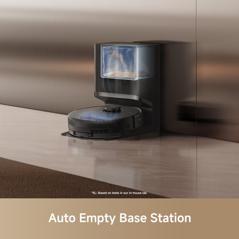 E30 Pro Plus Robot Vacuum and Mop, 19,000 Pa Suction, Anti-tangle MaxiReach Brush, Auto Empty Station, Large Capacity