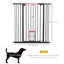 Pressure Mounted Pet Gate With Door