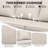 Rattan 75“Armrest Couch Sofa-1409943632