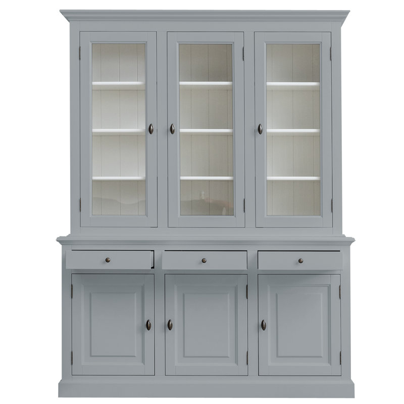 Berardina Display Cabinet, Window Grey