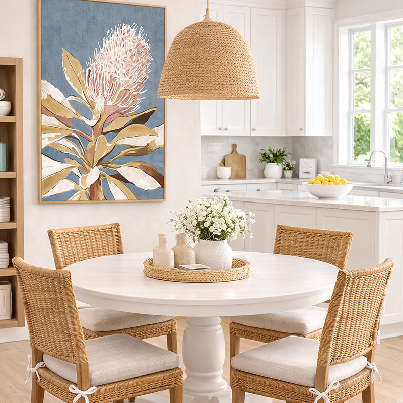 Floral Impression, Hand Painted Canvas