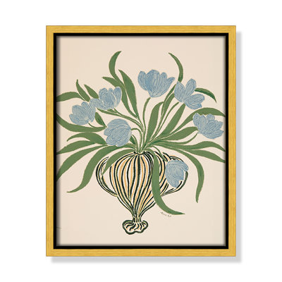 Colette "La Poire Blue Tulips" Print