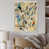White Floater Framed