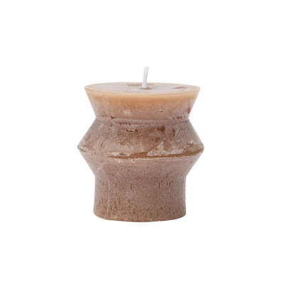 Unscented Totem Pillar Candle