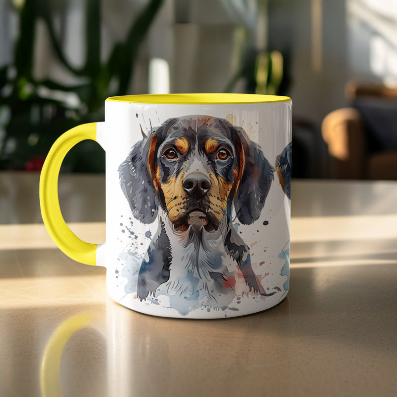 Mug, 1, Yellow