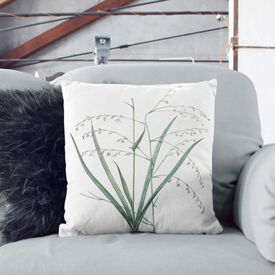 Floral Square Throw Cushion