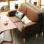 Banc rembourré en similicuir-100076240