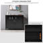 Desserte en bois massif de pin 45 po Verasha-870594008