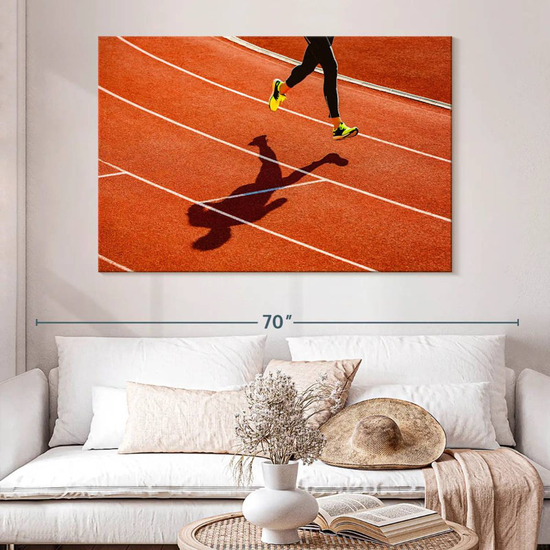 Levitating Runner, 8" H x 12" W