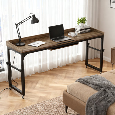 Bureau industriel 43,3 po avec structure en métal