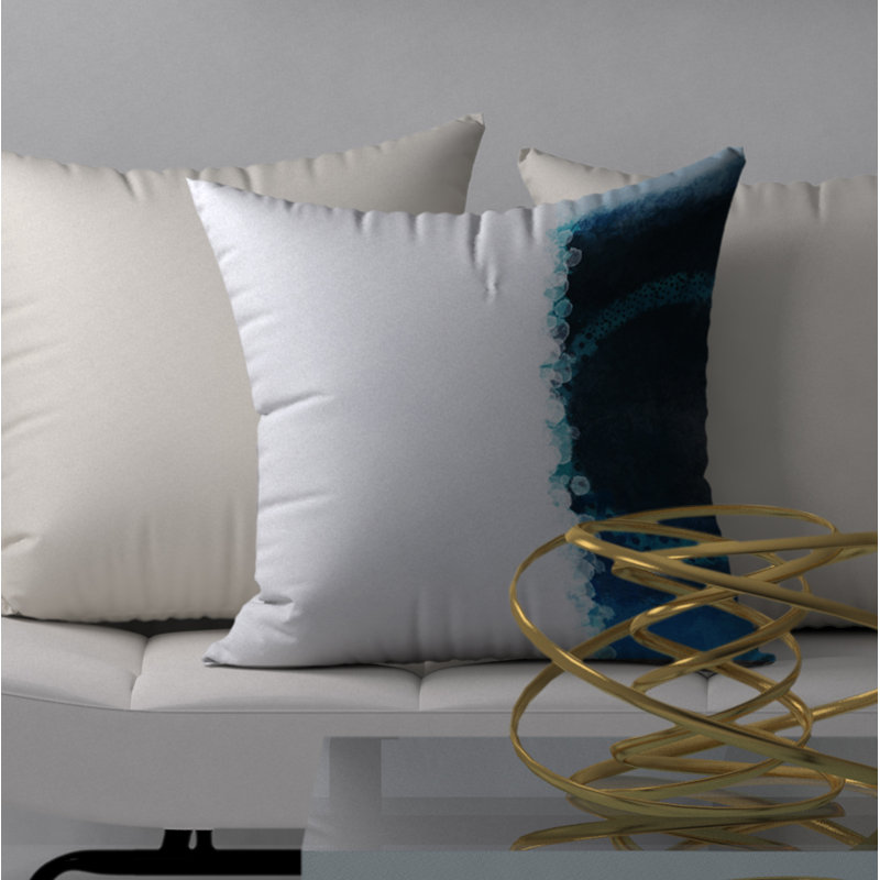 Housse de coussin carrée/insert, 18" x 18"