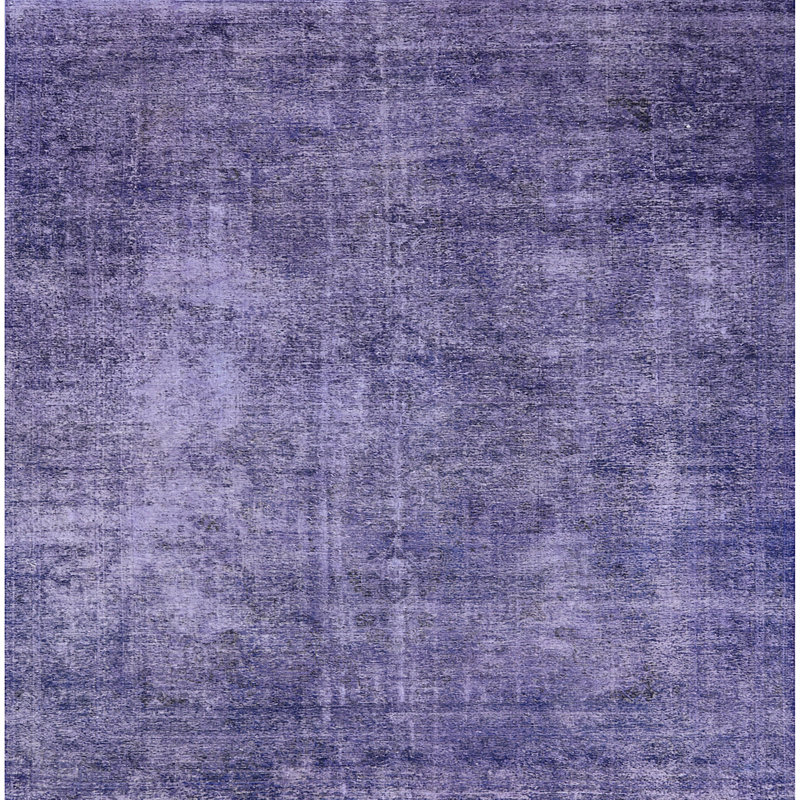 Tapis mauve, Carré 5 pi