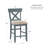Counter Height Dining Stool, Set of 2-1855808581