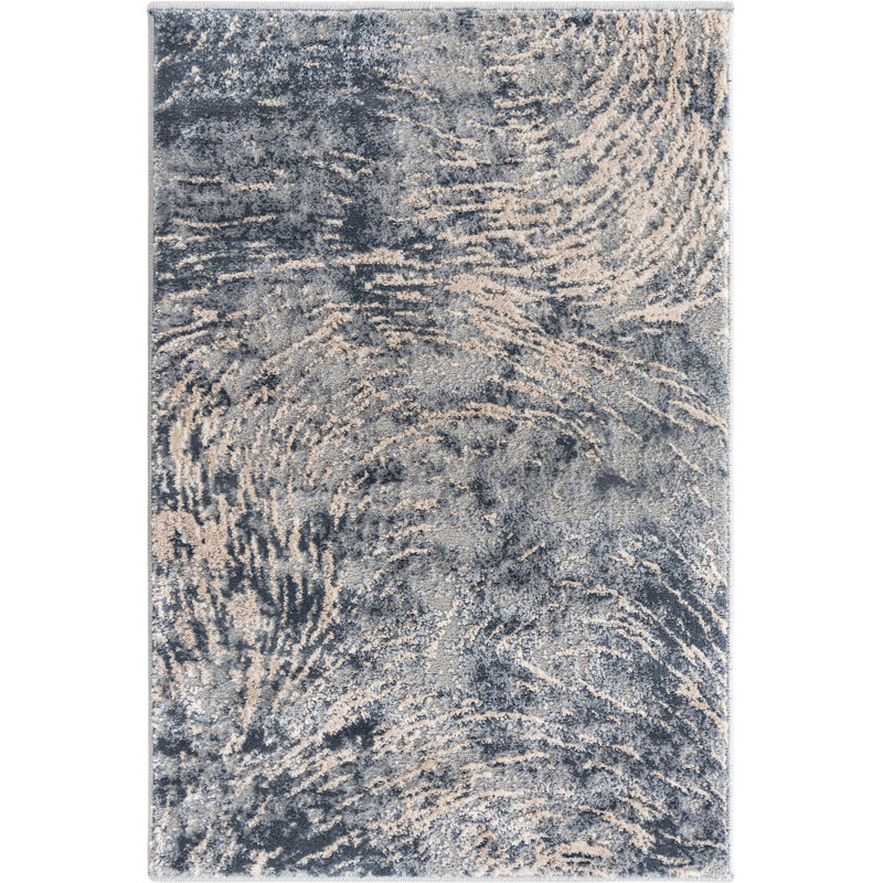 Abstract Indoor Rug, Rectangle 2' x 3'