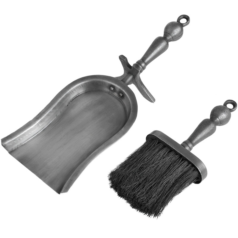 Astere Iron Fireplace Tool Set