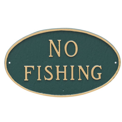 Weather Resistant Metal Garden Plaque