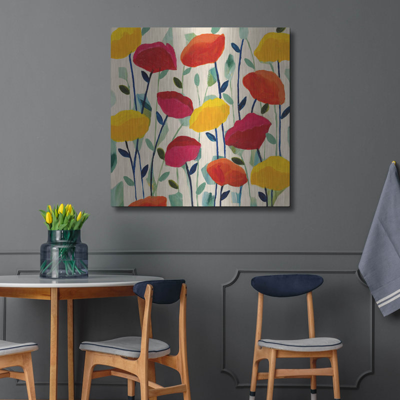 «Cheerful Poppies» par Carrie Schmitt