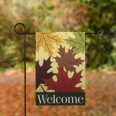 Welcome Outdoor Garden Flag
