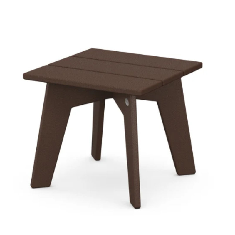 Riviera Modern Lounge 3-Piece Set, Weathered Tweed, Mahogany
